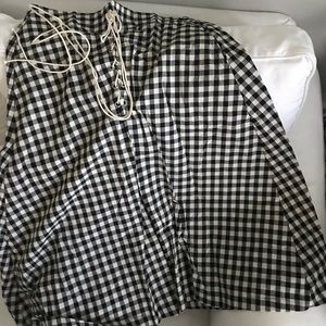 B/W cute summer skirt